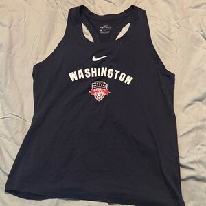 Nike Black Washington Spirit Tank Top